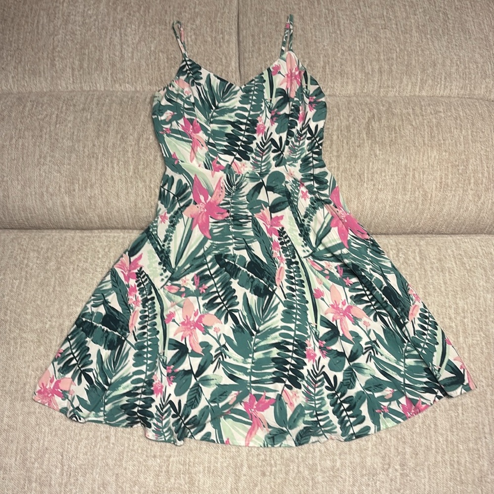 Floral Flowy Mini Dress